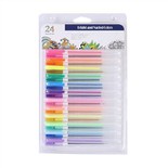 12 iepakojumu gēla pildspalvu komplekts unikālā krāsā