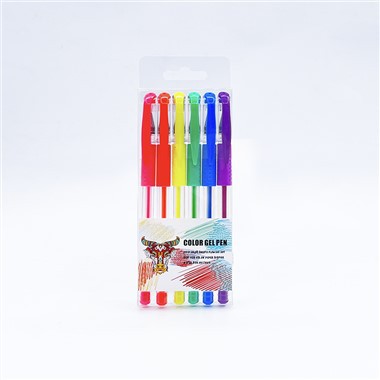 Neona krāsas gēla pildspalva