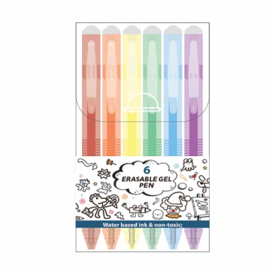 Erasable Colorful Gel Pen